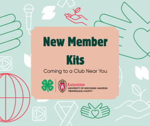 🌟 New Member Kits Are Here to Support Your 4-H Members!