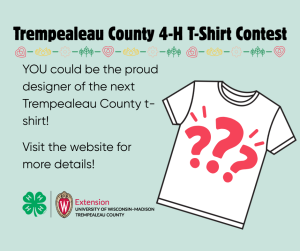 🌟 Announcing the 2025 4-H T-Shirt Design Contest!