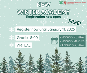 New Winter Academy-Regestration Now Open!