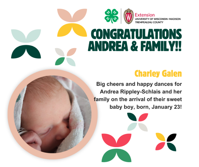 Congratulations Andrea & Family!
