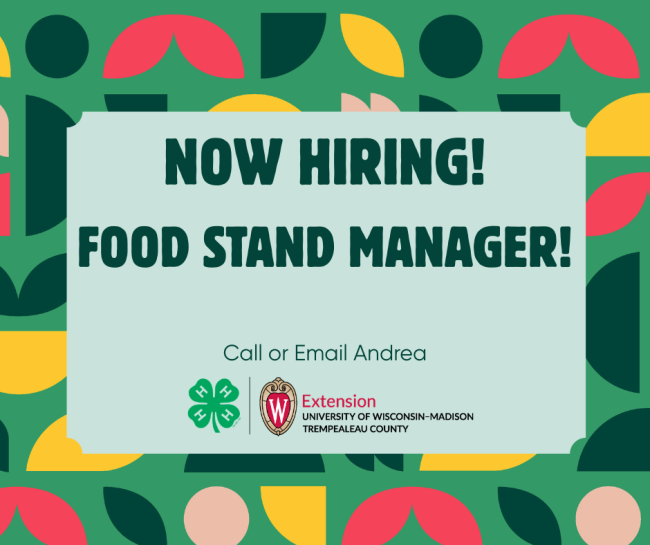 Food Stand Manager Job Description
