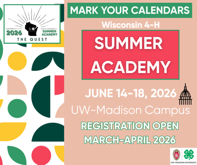 Summer Academy 2026 at UW-Madison: June 14-18