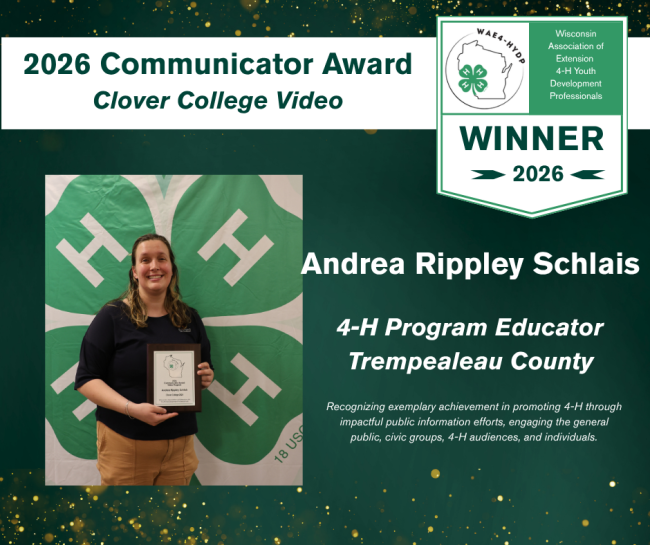 Trempealeau County Educator Receives State Award