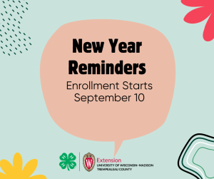 New Year Reminders: Enrollment