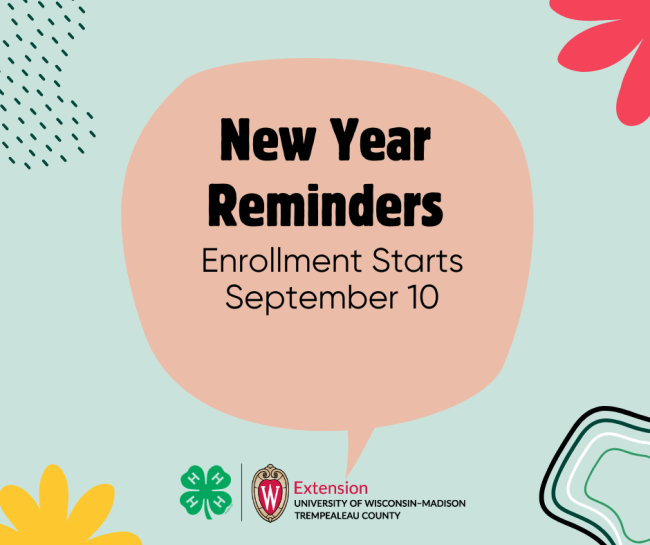 New Year Reminders: Enrollment