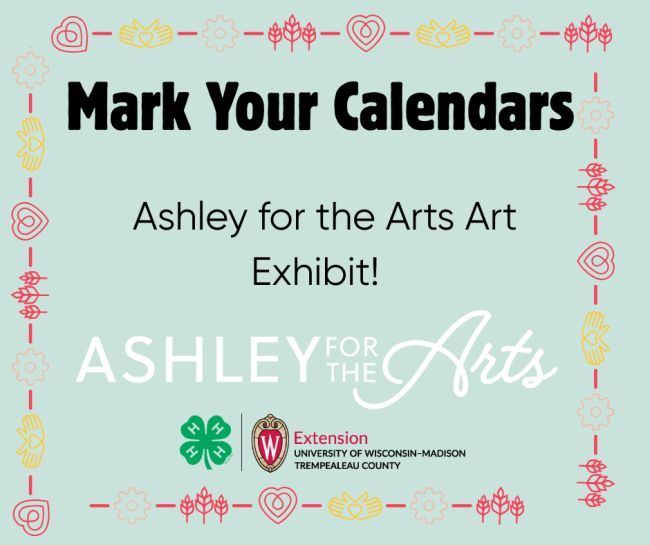 Mark your Calendars: Ashley for the Arts Art Exhibit!